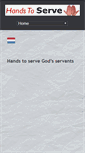 Mobile Screenshot of handstoserve.org